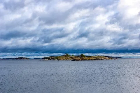 View over islands Stock Photos