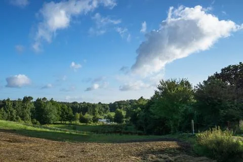 View over landscape Stock Photos