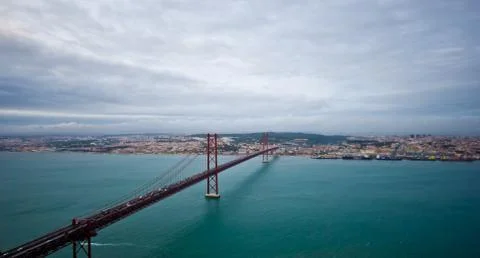 View over Lisbon Stock Photos