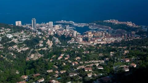 View over Montecarlo Stock Photos