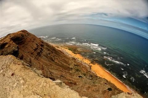 View over the ocean Foto stock