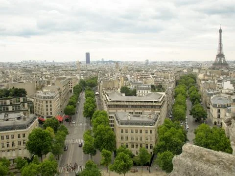 A view over Paris Stock Photos