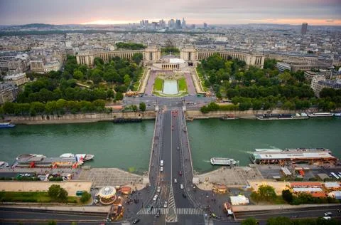 View over Paris Stock-Fotos