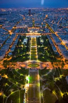View over Paris Stock Photos