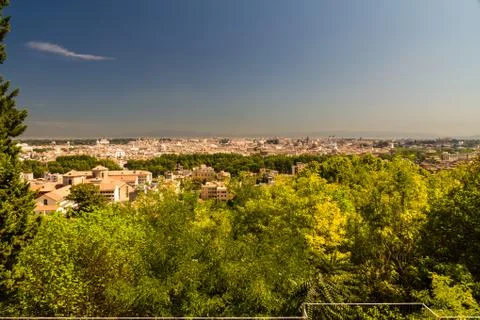 View over Rome Stock Photos