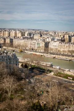 View over the rooftops of Paris Stock Photos