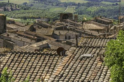 View Over The Rooftops Stock Photos