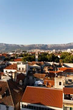 View over split, croatia Stock Photos