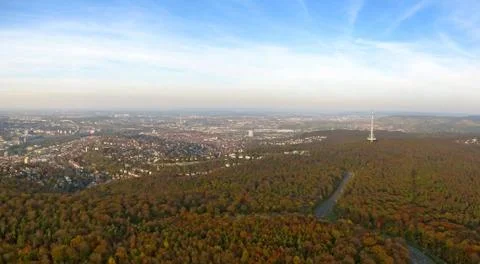 View over Stuttgart Stock Photos