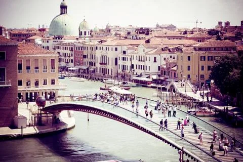 View Over Venice Stockfoto's