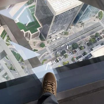 View from oversite Stock Photos