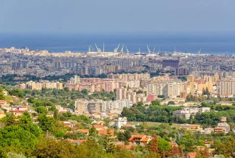 View of Palermo - Monreale Stock Photos