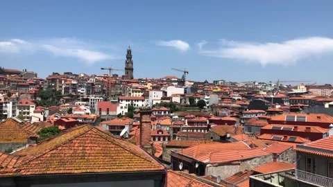 View of Panorama of Porto Stock Footage 197510072