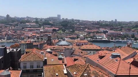 View of Panorama of Porto Stock Footage 197510080