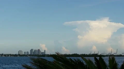 View from Paraiso Bay Condos - Facing South Beach Video stock 61158086