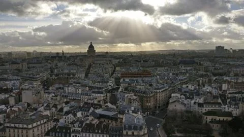 View of Paris from above Stock Photos