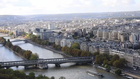 View of Paris Stock Footage 299391484