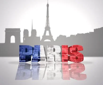 View of Paris Stock Illustration