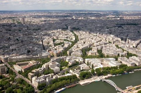 A view of paris Stock Photos