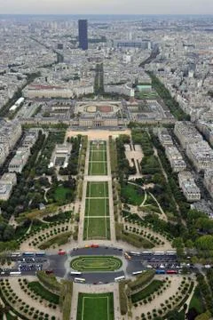 View of Paris Foto stock