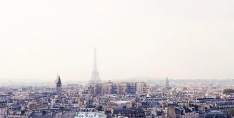 The view of Paris Stock Photos