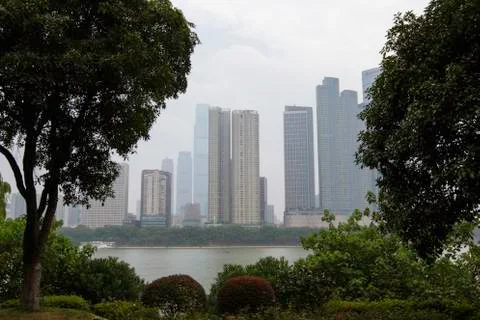 View from the park Stock Photos