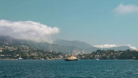View of Passable in Nice. Stock Footage 109607174