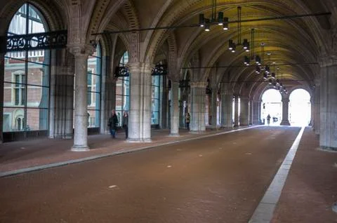 A view from passage Stock Photos