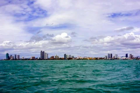 View to Pattaya. Foto stock