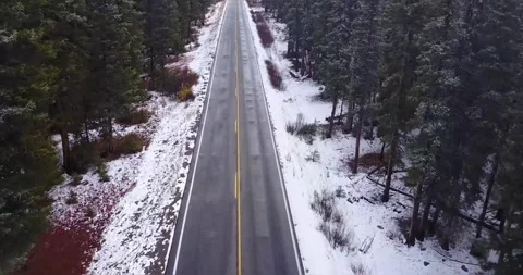 View of paved road Stock Footage 233137542