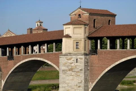 View of Pavia Stock Photos