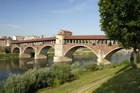 View of Pavia Stock Photos