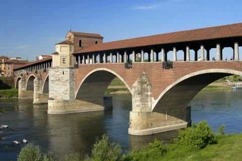 View of Pavia Stock Photos