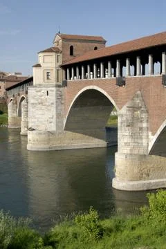 View of Pavia Stock Photos