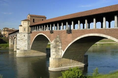 View of Pavia Stock Photos