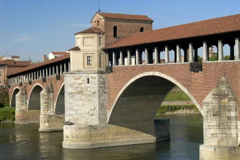 View of Pavia Stock Photos