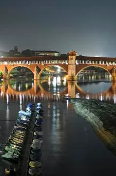 View of Pavia Stock Photos