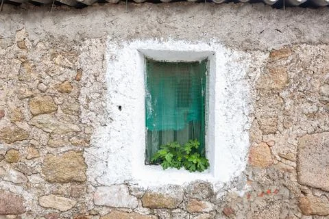 View of a peculiar example of the typical architecture of the town of Oliva of Stock Photos