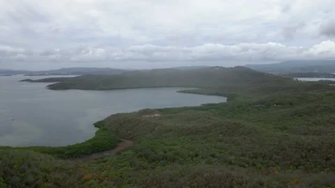 View of peninsula Stock Footage 205291938