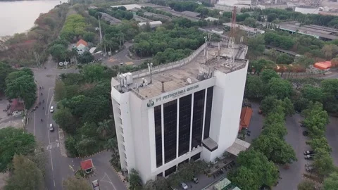 View of Petrokimia Gresik East Java 스톡 동영상 140146073