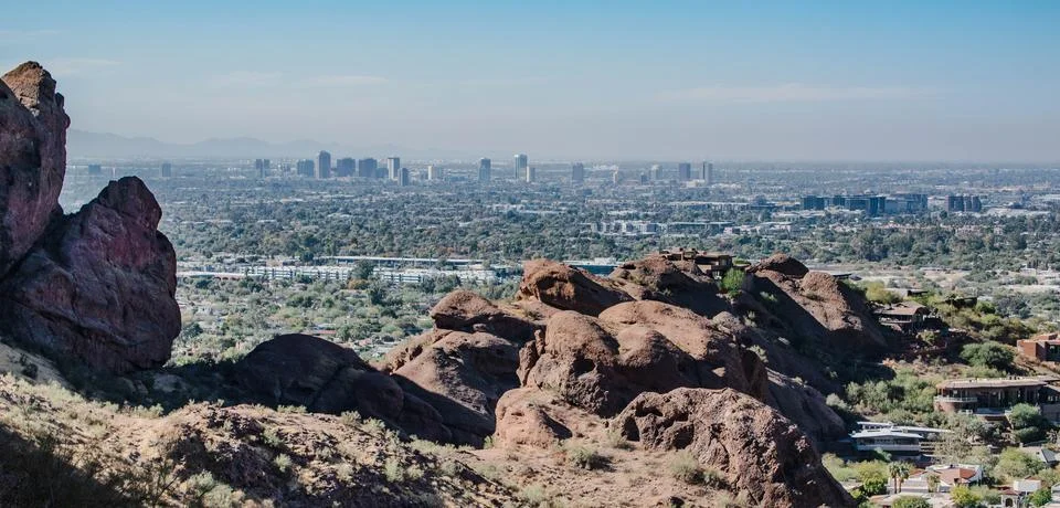 View of Phoenix Foto stock