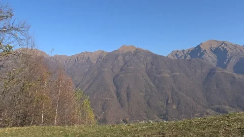 View from Piattedo, Valsassina Vídeo Stock 143763174