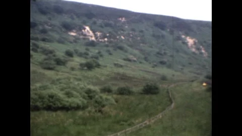 View from Pickering to Scarborough train Stock Footage 251821479