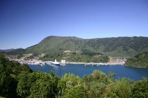 View of Picton Harbour Stock Photos