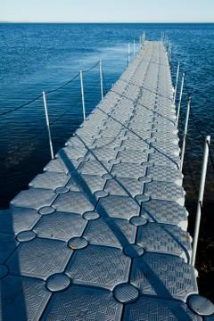 View of the pier Foto stock