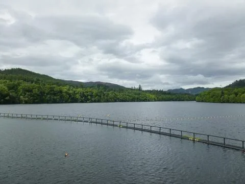 View of Pitlochry Stock Photos