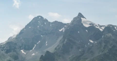 View on Pizzo Ferrè and Pizzo dei Piani - Madesimo - Italian Alps Stock-Footage 260459630
