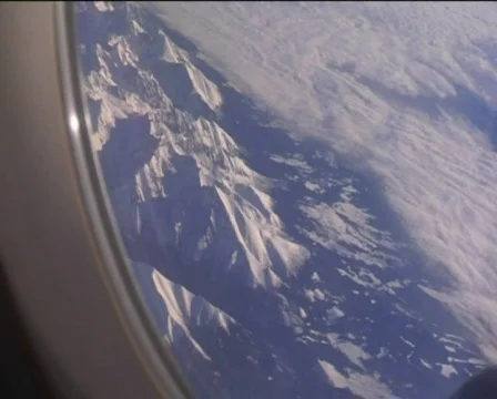 View from plane 02 Video stock 696417