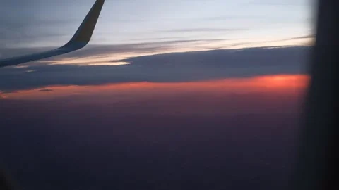 View from plane (Barcelona) Stock Footage 287494756