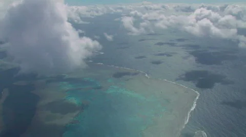 View from a Plane Stock Footage 264392